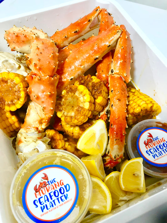 Alaskan King Crab Legs Platter