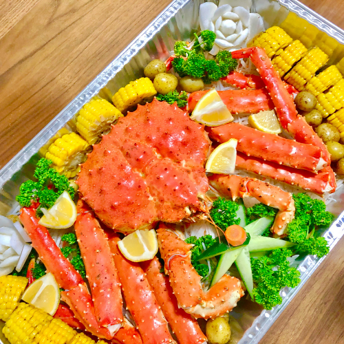 Premium Alaskan King Crab Platter